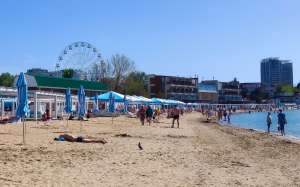 «Лечебный» пляж Анапы