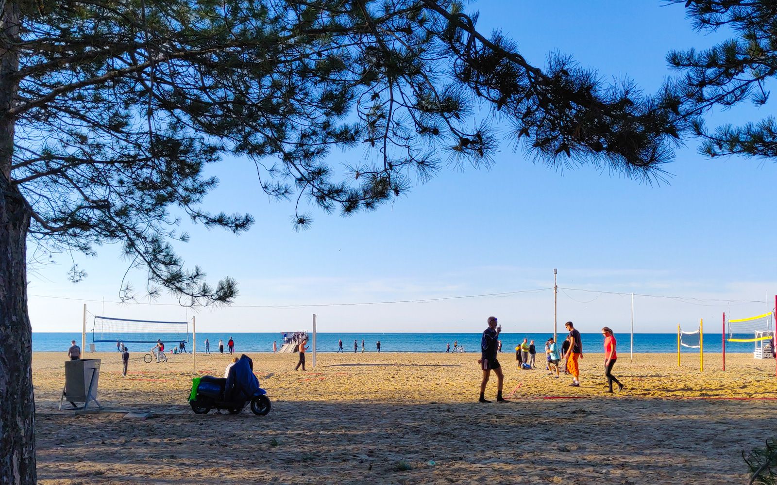 Площадки для пляжного волейбола в Анапе